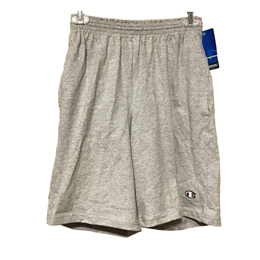 Champion‎ Authentic Oxford Gray Jersey Shorts S